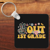 ピースアウト1年生のGroovy学校の最後の日 キーホルダー (正面)
