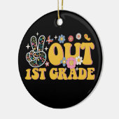 ピースアウト1年生のGroovy学校の最後の日 セラミックオーナメント (左)