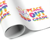 ピースアウト3年生絞り染め最終日3年生 ラッピングペーパー (ロールコーナー)