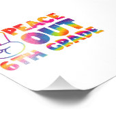 ピースアウト6年生絞り染め最終日6年生 フォトプリント            (角)