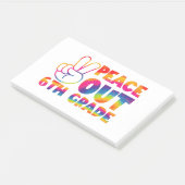 ピースアウト6年生絞り染め最終日6年生 ポストイット (アングル)