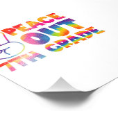 ピースアウト7年生絞り染め最終日7年生 フォトプリント            (角)