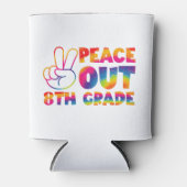 ピースアウト8年生絞り染め最終日8年生 缶クーラー (正面)