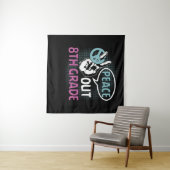 ピースアウト8年生 タペストリー (インサイチュ(横))