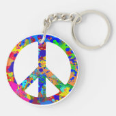 ピースアウト キーホルダー (裏面)