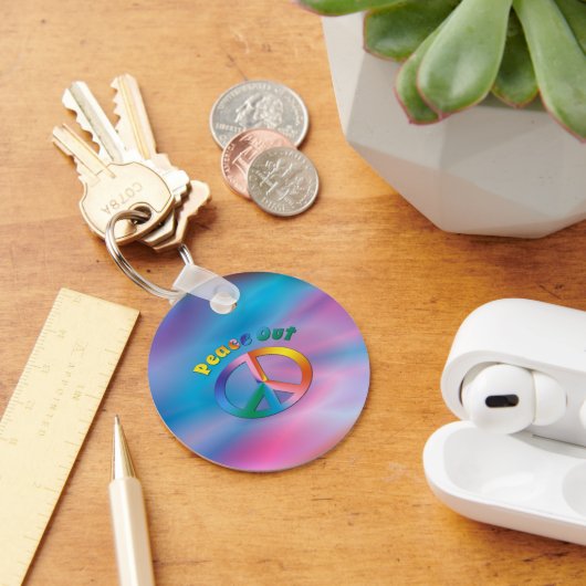 ピースアウト キーホルダー (デスク)