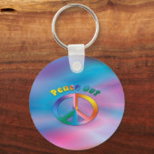 ピースアウト キーホルダー (正面)