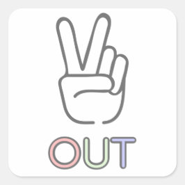 ピースアウト スクエアシール