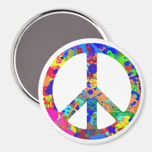 ピースアウト マグネット (正面/裏面)