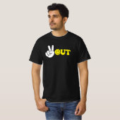 ピースアウトTシャツ Tシャツ (正面フル)