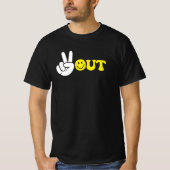 ピースアウトTシャツ Tシャツ (正面)