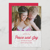 ピースアンドジョイホリデーカード シーズンカード (正面/裏面)