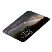 ピースアンドセレニティマウンテンナイトスカイ マグネット (左側)