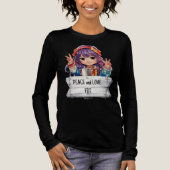 ピースアンドラブアンチトランプマーチ トライブレンドＴシャツ (正面)