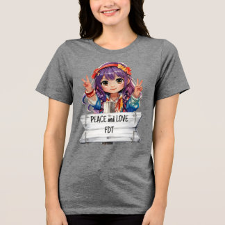 ピースアンドラブアンチトランプマーチ トライブレンドＴシャツ