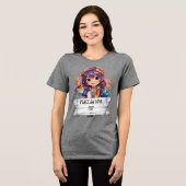 ピースアンドラブアンチトランプマーチ トライブレンドＴシャツ (正面全面)