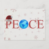 ピースアースのクリスマスポストカード シーズンポストカード (正面)
