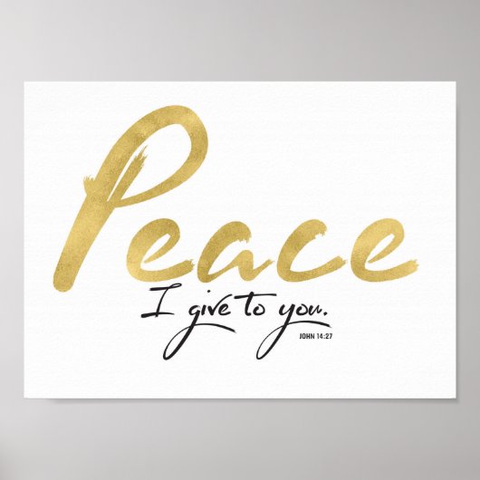 ピースイ与えトゥーユアアートプリント ポスター (正面)