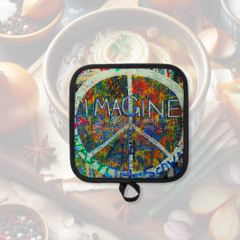 ピースウォールアート 鍋敷き