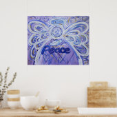 ピースエンジェルアートポスタープリント ポスター (キッチン)