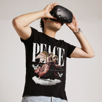 ピースエンジェルフェスティバルデザイン Tシャツ
