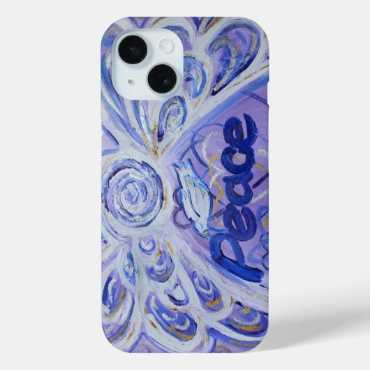 ピースエンジェルワードアーカスタムトiPhoneケース Case-Mate iPhoneケース (裏面)