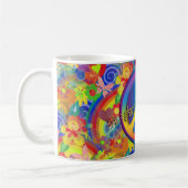 ピースオムシャンティ |フラワーパワー コーヒーマグカップ (左)