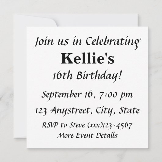 ピースオンアースおもしろいリバススタイルワードパズル 招待状 (裏面)