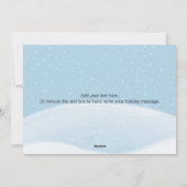 ピースオンアースウッドランドアニマルズフラットホリデーカード シーズンカード (裏面)