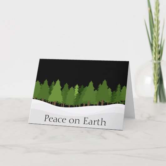 ピースオンアースエバーグリーンホリデイ シーズンカード (正面)