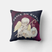 ピースオンアースエンジェルシェパード&ランブス クッション (裏面)