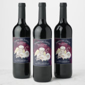 ピースオンアースエンジェルシェパード&ランブス ワインラベル (ボトル)