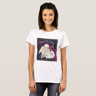 ピースオンアースエンジェルシェパード&ランブス Tシャツ