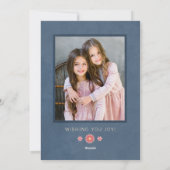 ピースオンアースエンジェルフォークアートフォト シーズンカード (裏面)