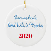 ピースオンアースオーナメント セラミックオーナメント (裏面)