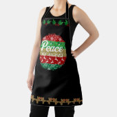 ピースオンアースクリスマスギフト – ホリデーベーキング エプロン (インサイチュ)