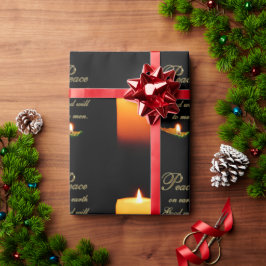 ピースオンアースクリスマスラッピング紙 ラッピングペーパー