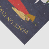 ピースオンアースクリスマスヴィレッジフォークアート 薄葉紙 (詳細)