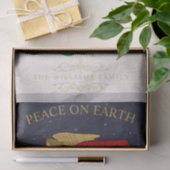 ピースオンアースクリスマスヴィレッジフォークアート 薄葉紙 (ギフト)