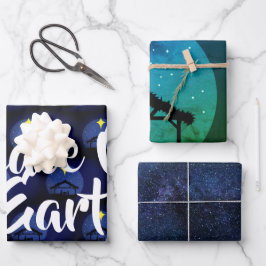 ピースオンアースクリスマス出生 ラッピングペーパーシート