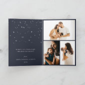 ピースオンアースグローブオーナメントブルーホリデーカード シーズンカード (内部)