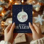 ピースオンアースグローブオーナメントブルー シーズンカード