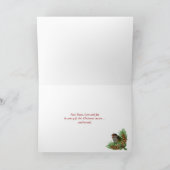 ピースオンアーススノーグローブウィズ雪だるま シーズンカード (内部)