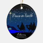 ピースオンアースセラミックオーナメント セラミックオーナメント (左)