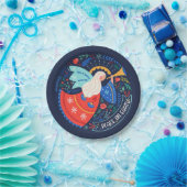 ピースオンアースデザイン ペーパープレート (パーティー)