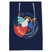 ピースオンアースデザイン ミディアムペーパーバッグ (裏面)