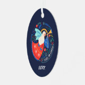 ピースオンアースデザイン メタルオーナメント (正面左)