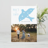 ピースオンアースドーヴクリスマスデザイン シーズンカード (スタンド正面)