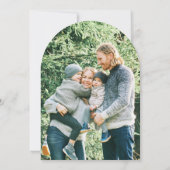 ピースオンアースドーヴピースサインリースホリデーカード 招待状 (裏面)