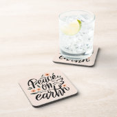 ピースオンアースフローラデザイン コースター (右側)